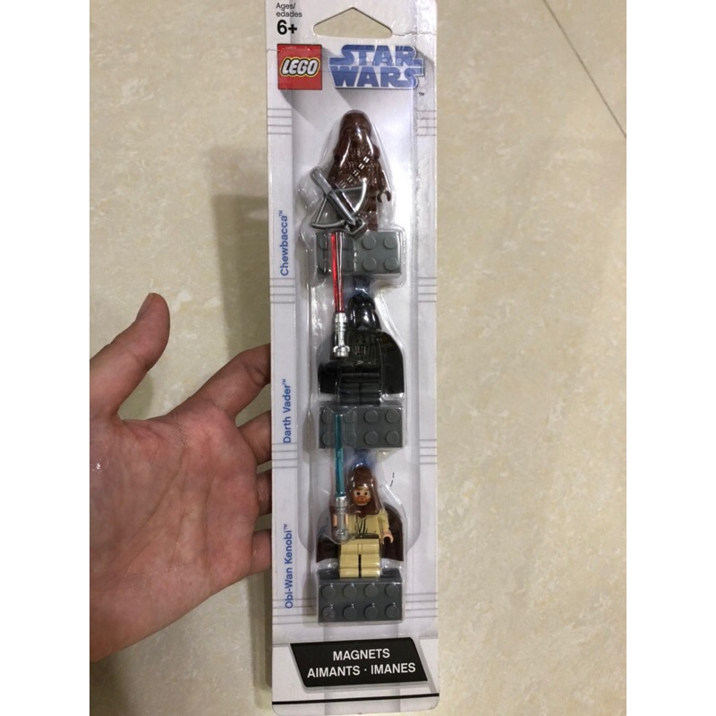 LEGO 852554 星際大戰 磁鐵 黑武士 丘巴卡 歐比王 Star Wars