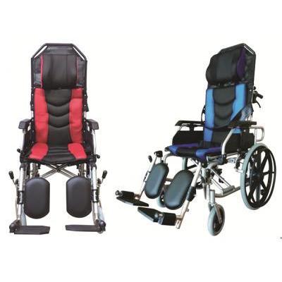 輪椅B款 附加功能A+B 高背仰躺 富士康 FZK-AB 躺式輪椅