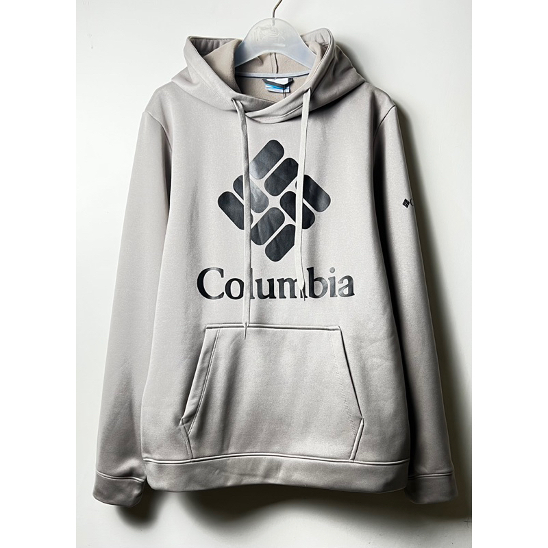 全新美國Columbia🇺🇸哥倫比亞男長袖帽T衛衣/大地色/XL