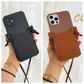 純色卡套卡包卡片袋手機殼適用OPPO A91 A92 A92S A93 A93S A94 A95 A96 A97