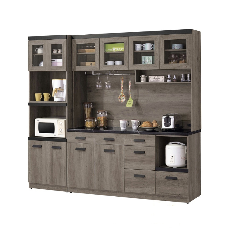 AA410餐廚櫃/收納櫃/電器櫃/狄恩石面5.3尺/4尺/2.7尺餐櫃-多款尺寸可選
