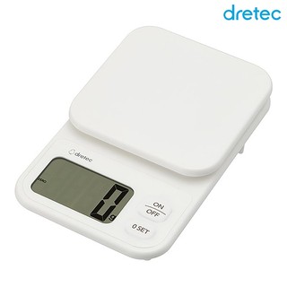日本 ドリテック Dretec 電子秤 2kg 1g 料理秤 烘焙秤 蛋糕秤 特大顯示 KS-739 非供交易使用