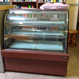 二手生財器具｜瑞興4尺蛋糕櫃( 圓弧大理石)、一路領先四門冰箱、卡西歐收銀機SE-C450