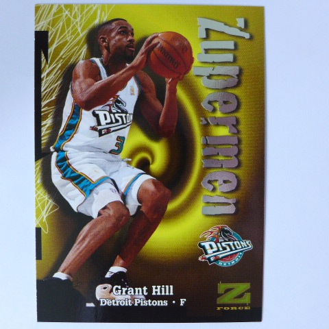 ~Grant Hill/格蘭特·希爾~名人堂/好好先生 1998年Z-Force.NBA籃球卡