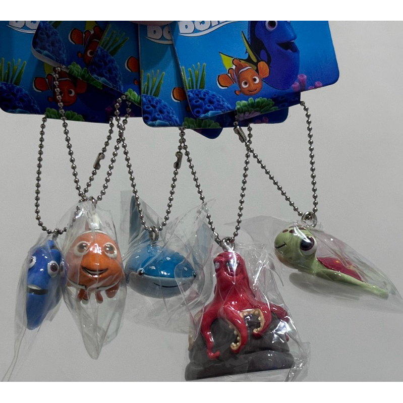 【全新現貨】海底總動員章魚七條郎 鯨鯊命運 海龜小古 尼莫 多莉 吊飾鑰匙圈