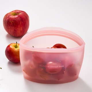 【韓國 SILIPOT】鉑金矽膠料理儲存袋(L)-1入 (可微波 熱水 儲存食物 熱湯 生鮮食品 水果)