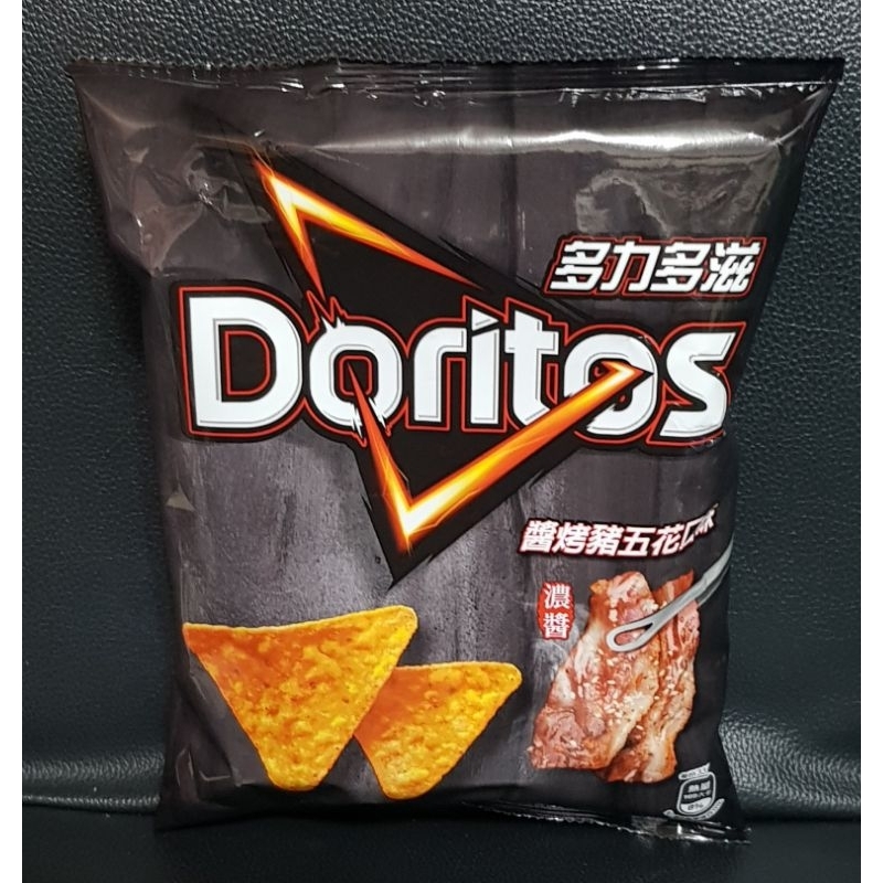 《蝦皮最便宜》多力多滋 醬烤豬五花口味玉米片 66g