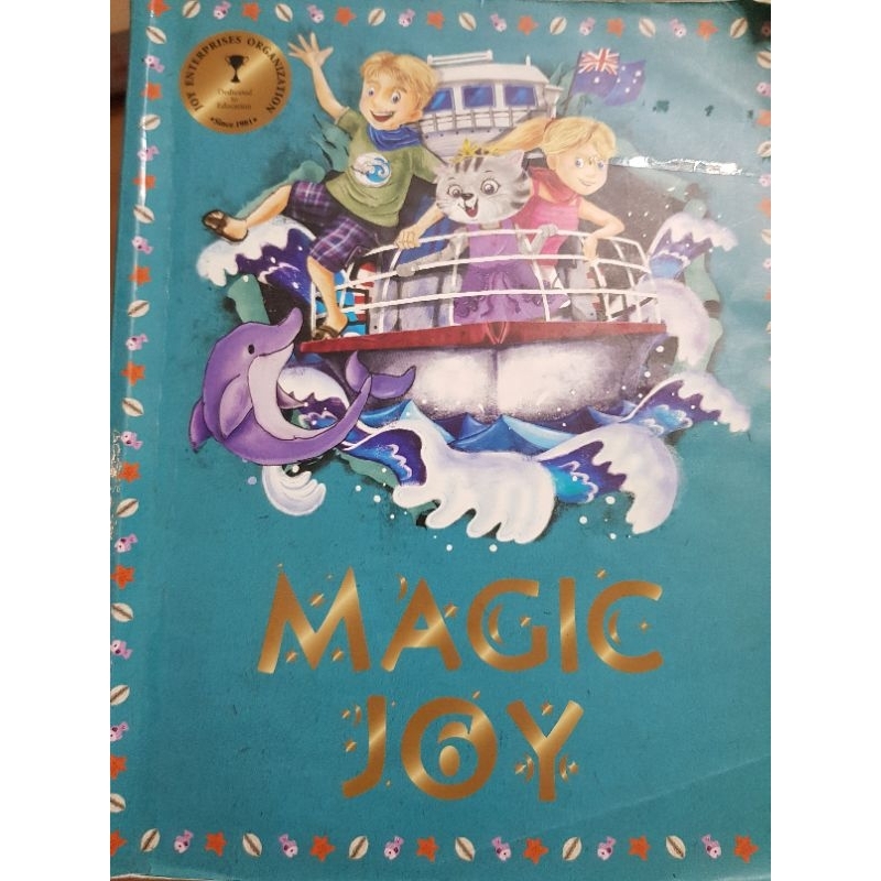 佳音英語Magic Joy 6(MJ6)二手書籍。附3片CD