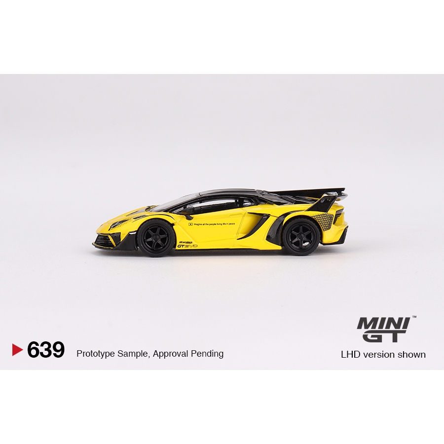 Mini GT 1/64 模型車 #639 LBWK Lamborghini  Aventador GT EVO