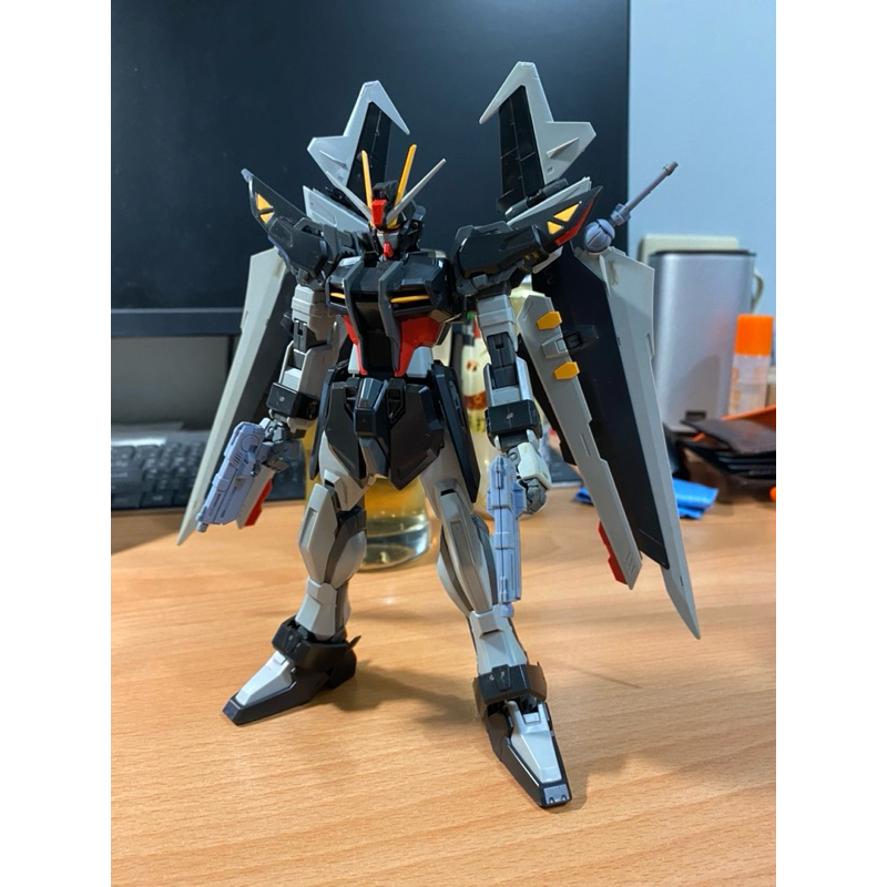 1/100 MG 漆黑攻擊鋼彈 Strike Noir Gundam 鋼彈Seed Stargazer 殺肉用