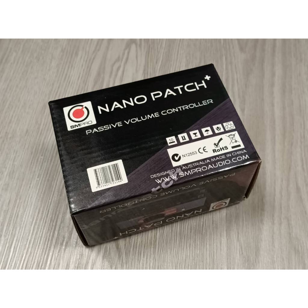 展示品出清~㊣台中錄人甲㊣ SMPRO / NANO PATCH+【主動喇叭適用之被動式音量控制器】