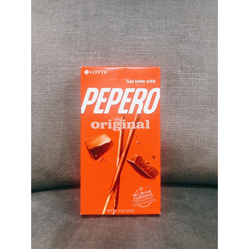 LOTTE樂天 PEPERO 餅乾棒 巧克力口味  47g