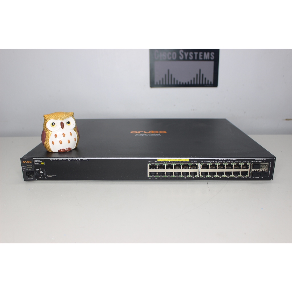 新款 ARUBA 2530-24G J9773A PoE+ 24-PORT GIGABIT ETHERNET