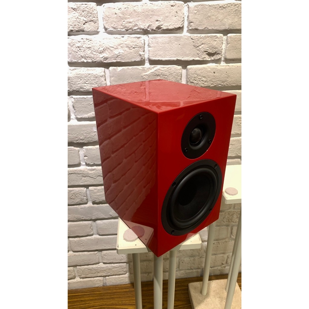 [展示品出清] Pro-ject Speaker Box 5 書架喇叭 (一對/鋼烤紅)