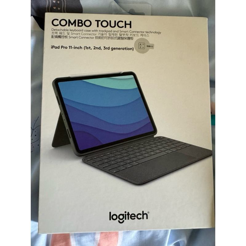［二手］羅技 Logi combo touch 鍵盤保護套 iPad Pro 11吋