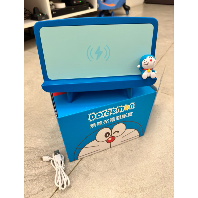 哆啦A夢 Doraemon 無線充電面紙盒