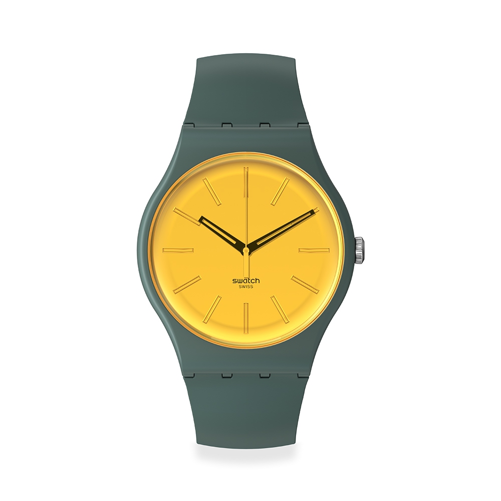 【SWATCH】New Gent 原創系列手錶 GOLD IN THE GARDEN (41mm) SO29G103