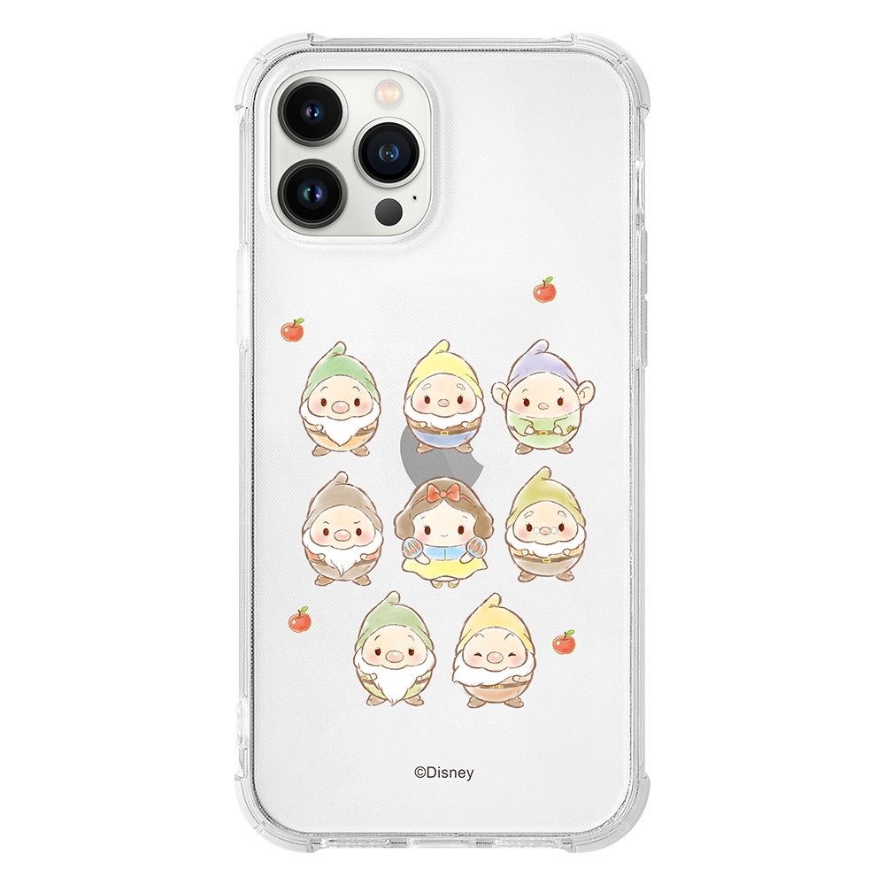 【TOYSELECT】Disney Ufufy系列-白雪公主與小矮人款全氣囊防摔iPhone手機殼