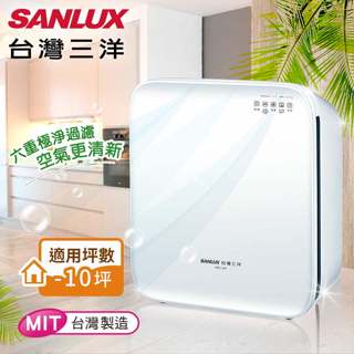 【台灣三洋SANLUX】高效迅速淨化 空氣清淨機 E0019-M7 生活家電