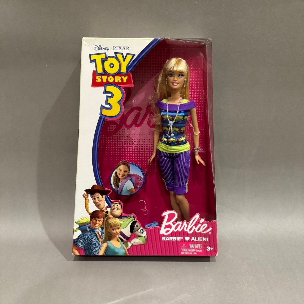 絕版收藏 Mattel Disney Pixar Toy Story3 Barbie 玩具總動員芭比娃娃 三眼怪
