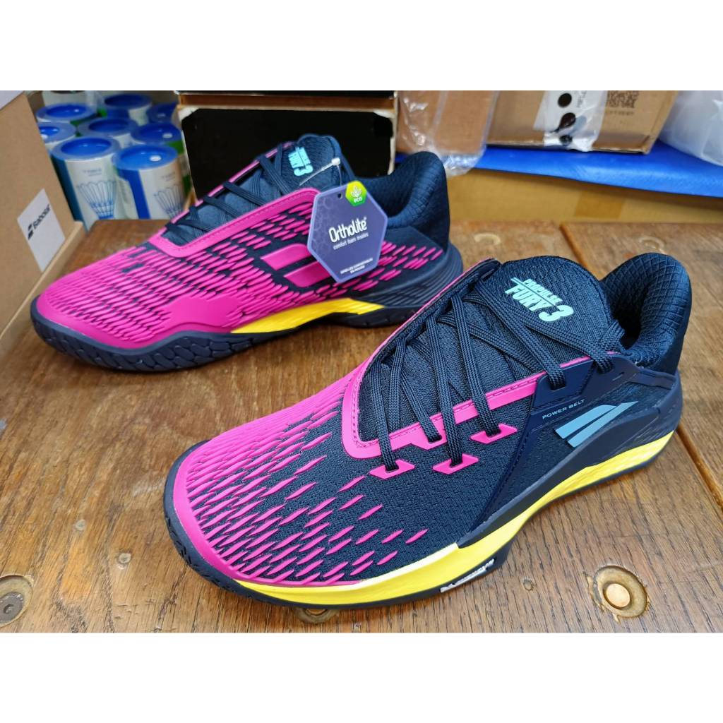 總統網球(自取可刷國旅卡)2024 BABOLAT PROPULSE FURY 3 AC M AERO 配色 網球鞋