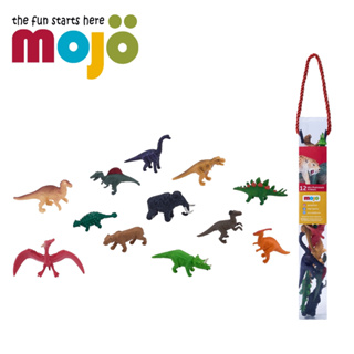 Mojo Fun動物模型 -迷你史前動物十二件組