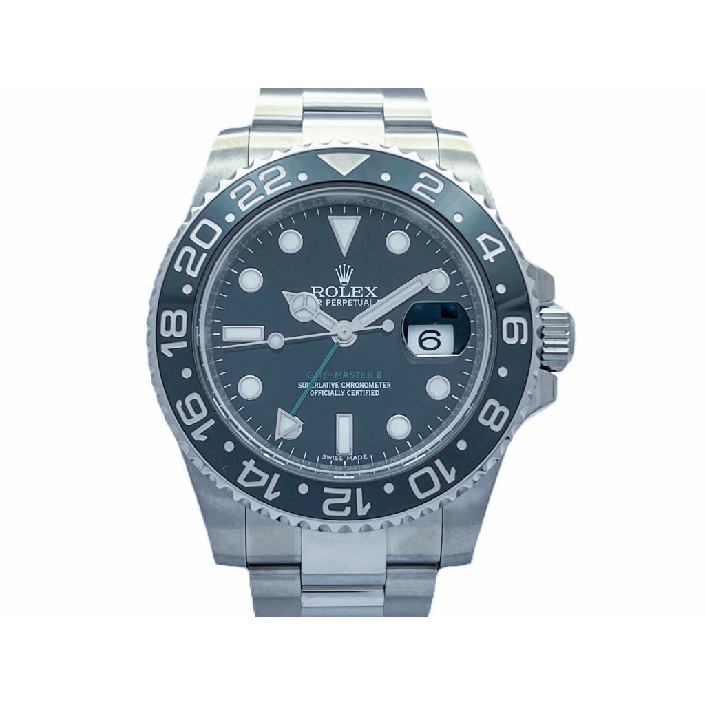 【久大御典品】ROLEX 勞力士 116710LN GMT 男錶 盒證齊全   編號：Q9074