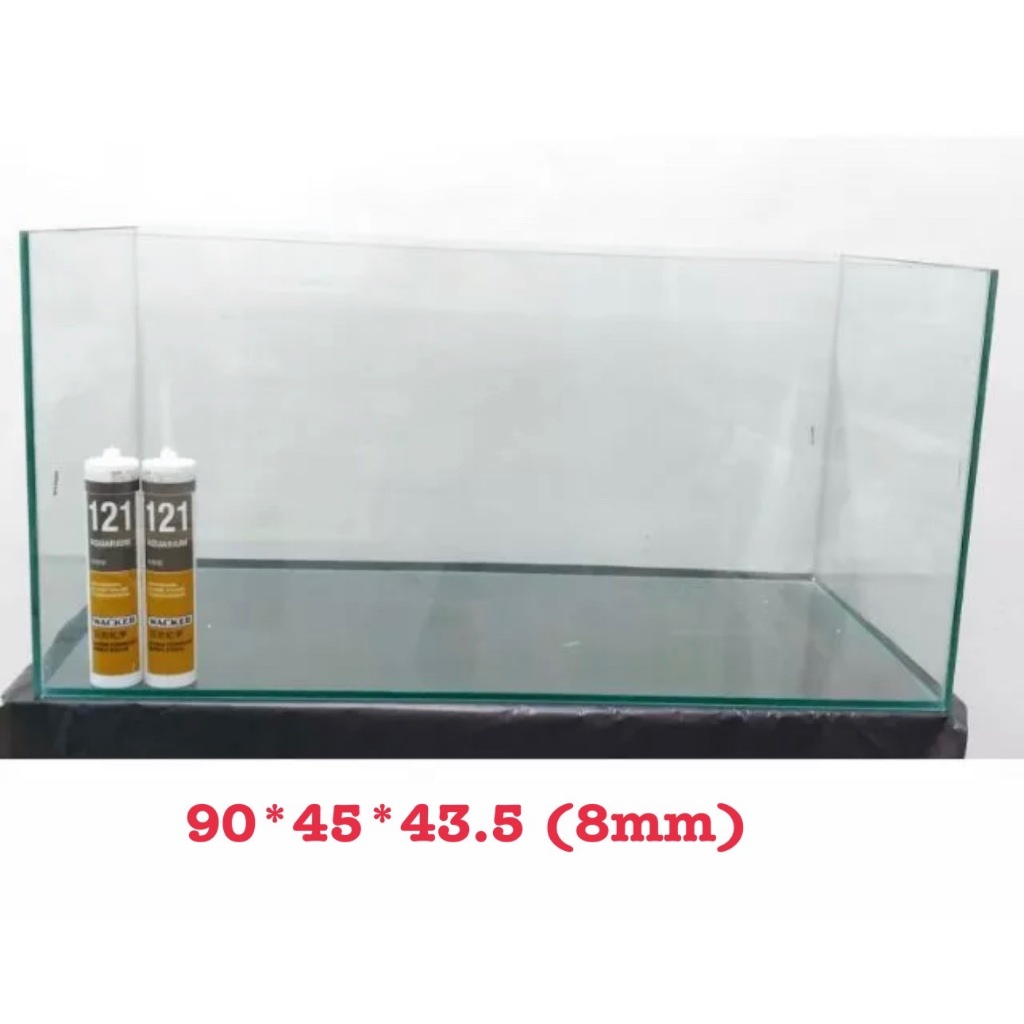 🎀 鹿港玻璃-茄圓魚缸🎀90-45-43 (8mm) 烏龜缸、爬蟲缸 , 3尺魚缸,開放缸