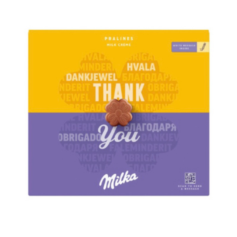 🇧🇪比利時代購 Milka thankyou 巧克力