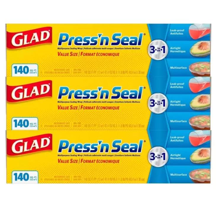 Glad Press’n Seal 強力保鮮膜 3入