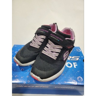 二手 SKECHERS 女童系列 waterproof 302425L（23cm)