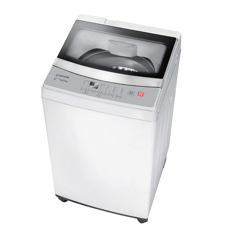 【TATUNG 大同】8KG定頻單槽直立式洗衣機TAW-A080WM~含基本安裝
