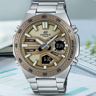 折扣私訊 CASIO 卡西歐 EDIFICE 10年電力計時手錶 EFV-C110D-5A