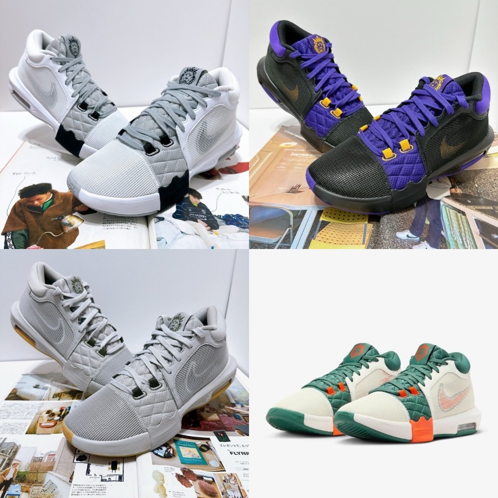 SunQ Select NIKE LEBRON WITNESS 8 XDR 男款 籃球鞋 詹姆士 耐磨 室外 黑紫 白灰