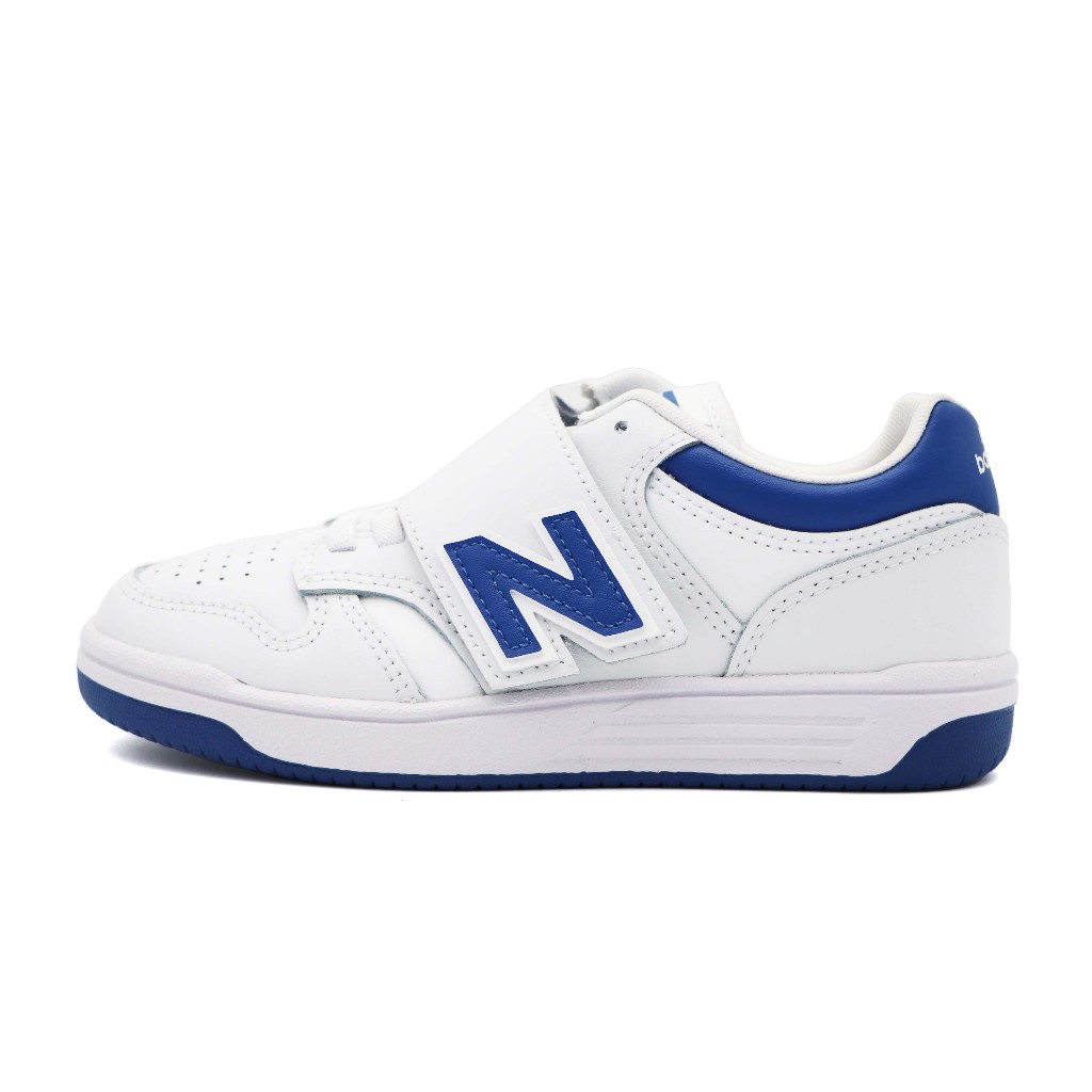 New Balance 480 NB 480 魔鬼氈 運動鞋 中童 白藍 S0154 (PHB480BL)