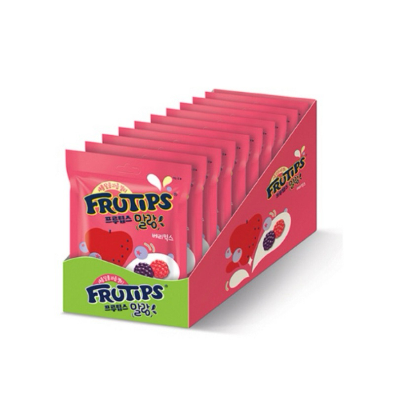 （現貨）雀巢FRUTIPS 水果軟糖 莓果綜合口味