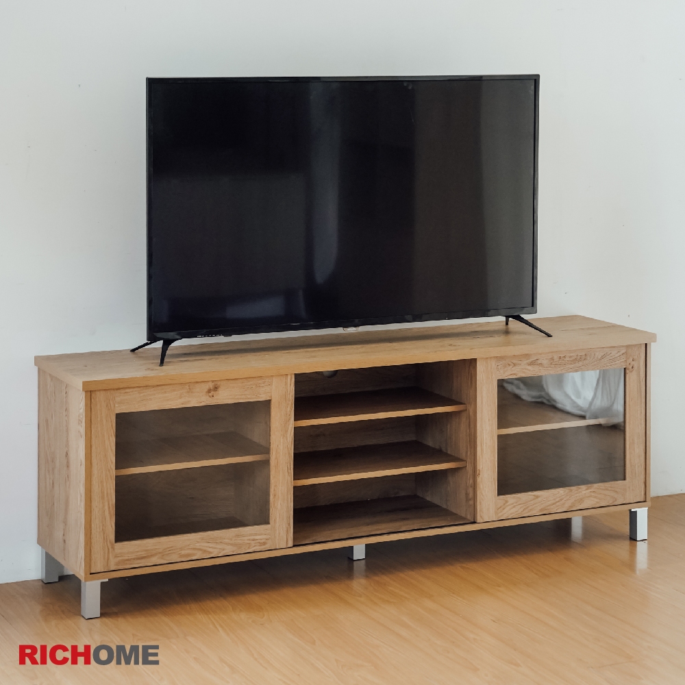 RICHOME       奎爾電視櫃(180CM)  電視櫃   收納櫃   置物櫃   視聽櫃    TV168