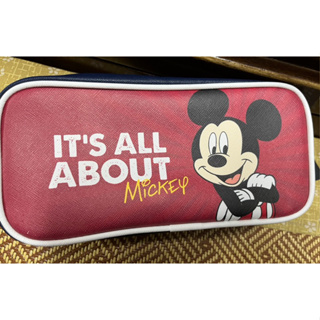 泰國帶回全新Disney迪士尼米奇大容量鉛筆盒筆袋