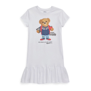 【現貨】Polo Ralph Lauren 女童熊熊 Polo Bear RL 連身裙 洋裝