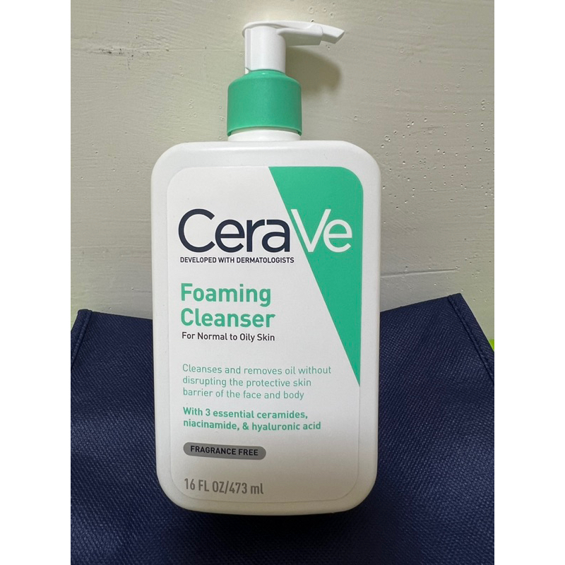 CeraVe適樂膚溫和泡沫潔膚露473ml
