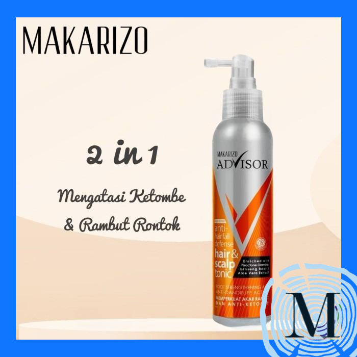 MAKARIZO Advisor Hair Scalp Tonic Rambut Rontok MKBT122 #18