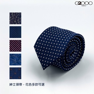 【G2000】商務絲質印花配襯領帶(7款可選) | 品牌旗艦店 設計款式