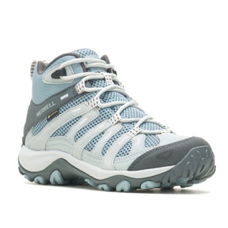 【MERRELL 美國】女 ALVERSTONE 2 MID GORE-TEX 中筒登山鞋 淺藍 防水 ML037046