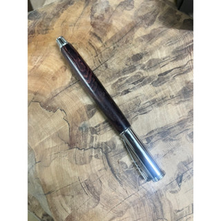 密花黃檀原木手工鋼珠筆
