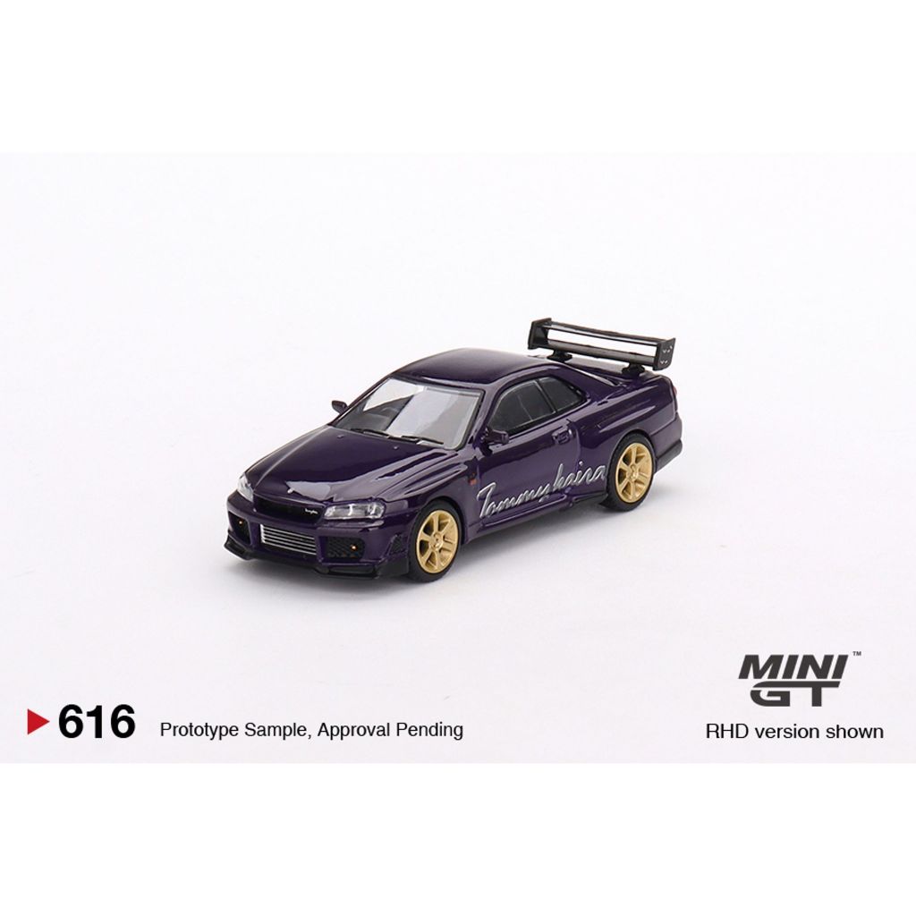 Mini GT #616 Nissan Skyline GT-R (R34) 午夜紫 右駕 現貨