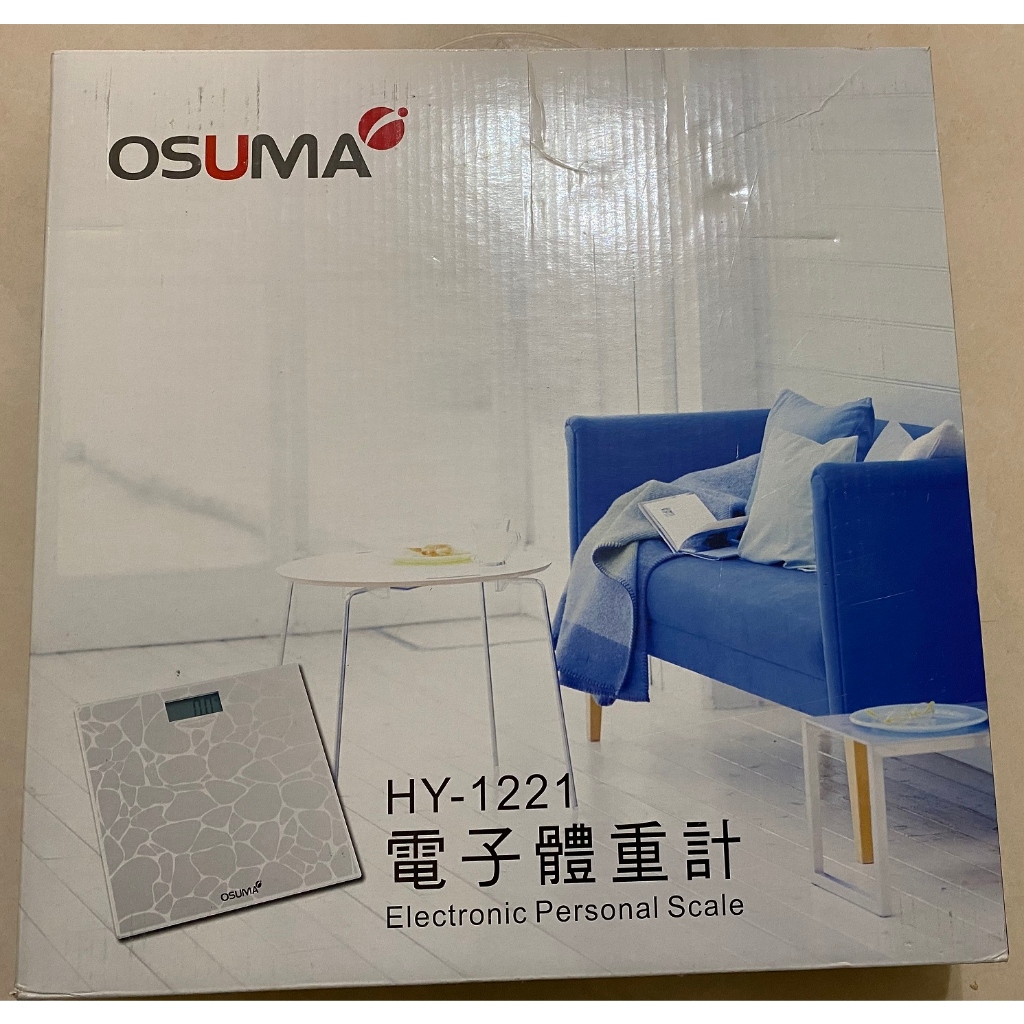 OSUMA 電子體重計 HY-1221 二手
