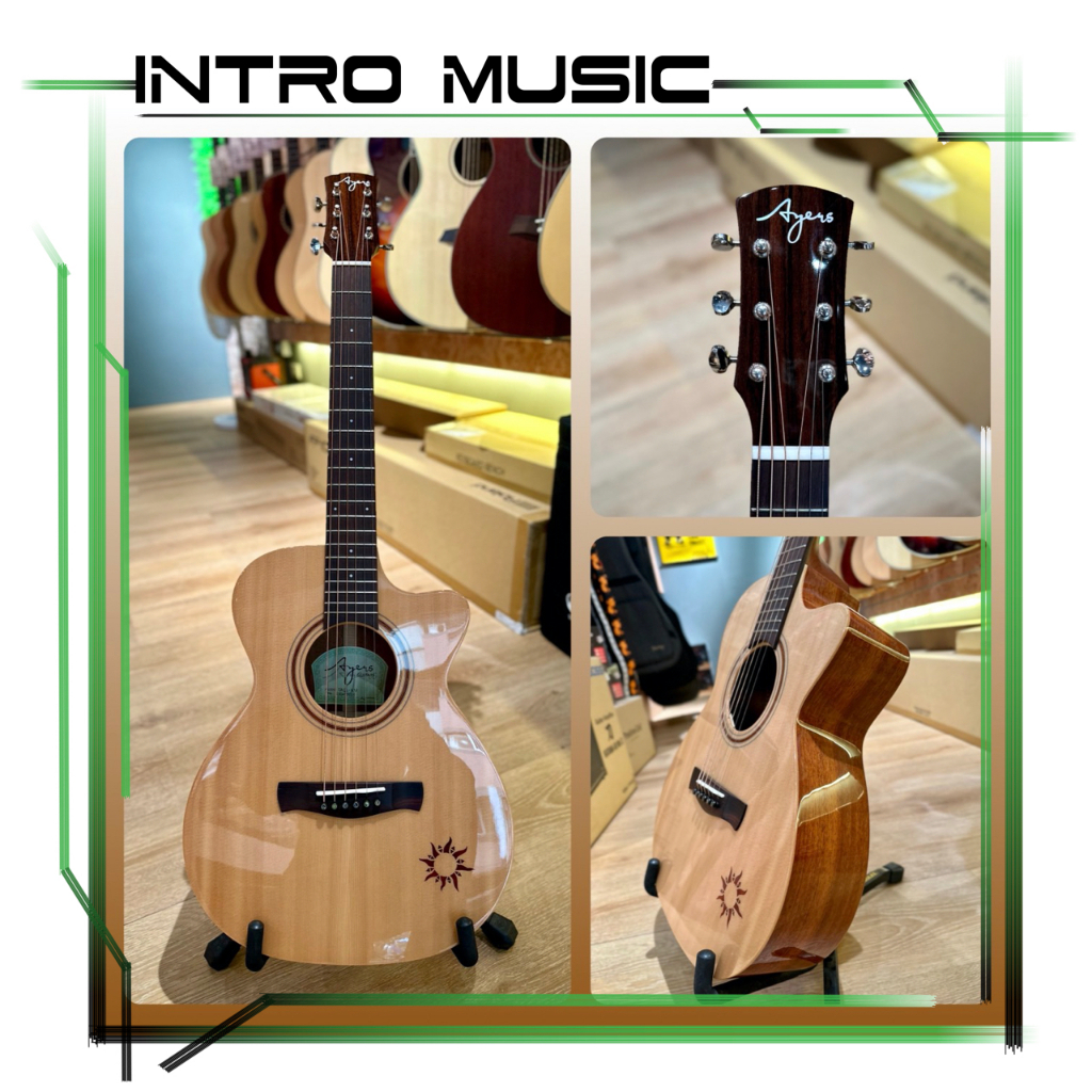 INTRO MUSIC || Ayers TACS-NW 奧昇系統 36吋旅行款民謠吉他 小太陽 附原廠厚袋