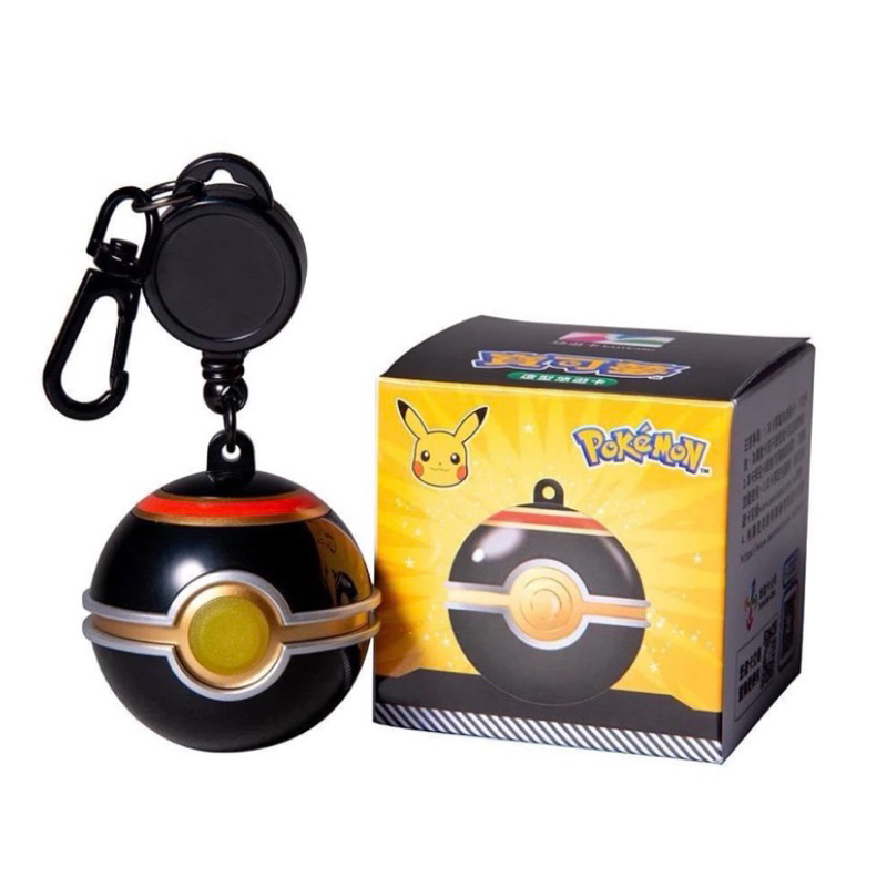 【現貨】Pokemon  精靈 寶可夢 豪華球 悠遊卡 3D 造型球 黑球 寶貝球悠遊卡