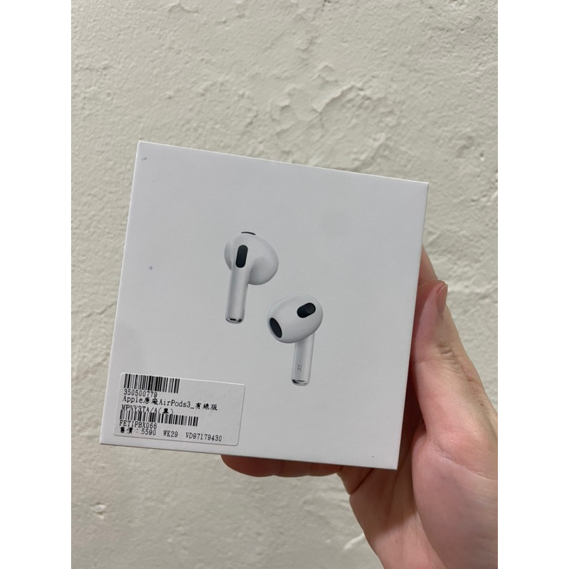 全新未拆 Apple 原廠 AirPods3 lightning有線版