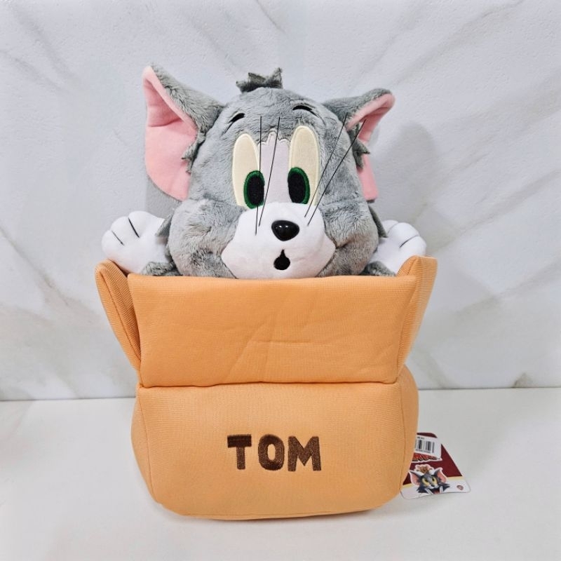 現貨紙箱湯姆貓11英吋湯姆貓絨毛玩偶娃娃